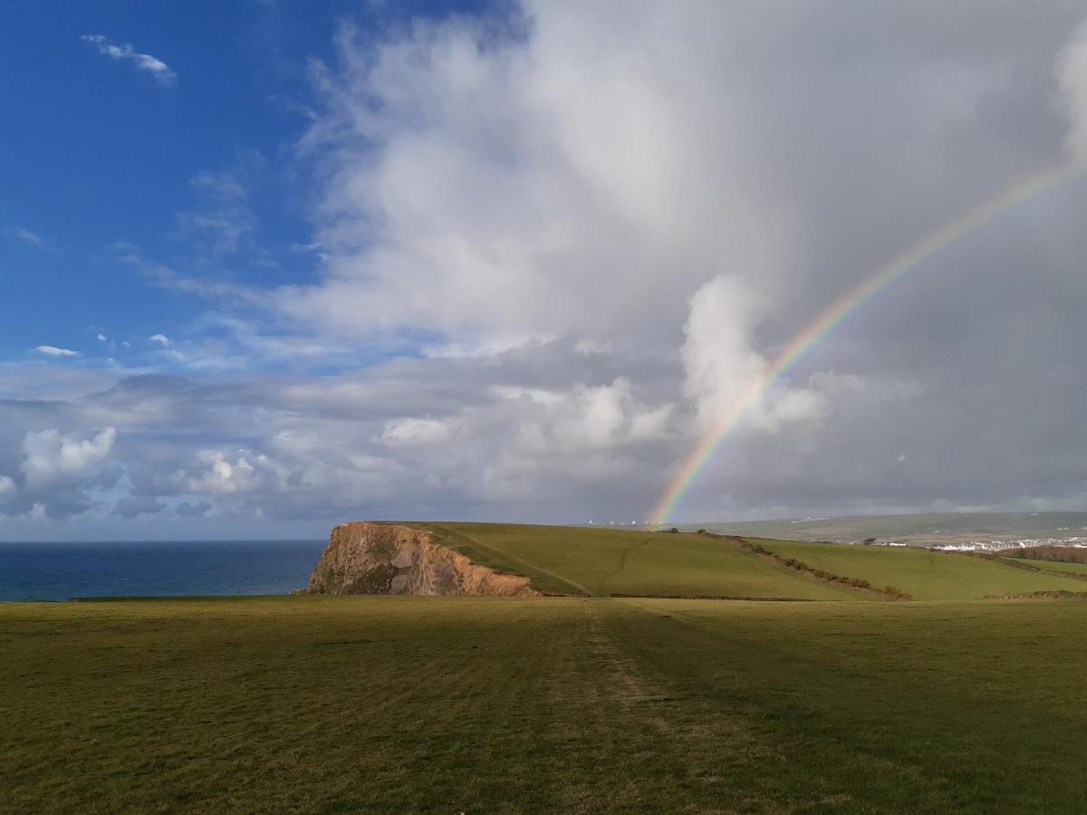 Chalet 18 Widemouth Bay Holiday Village Bude Bagian luar foto